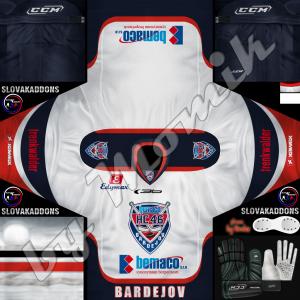 Bardejov dres svetlý